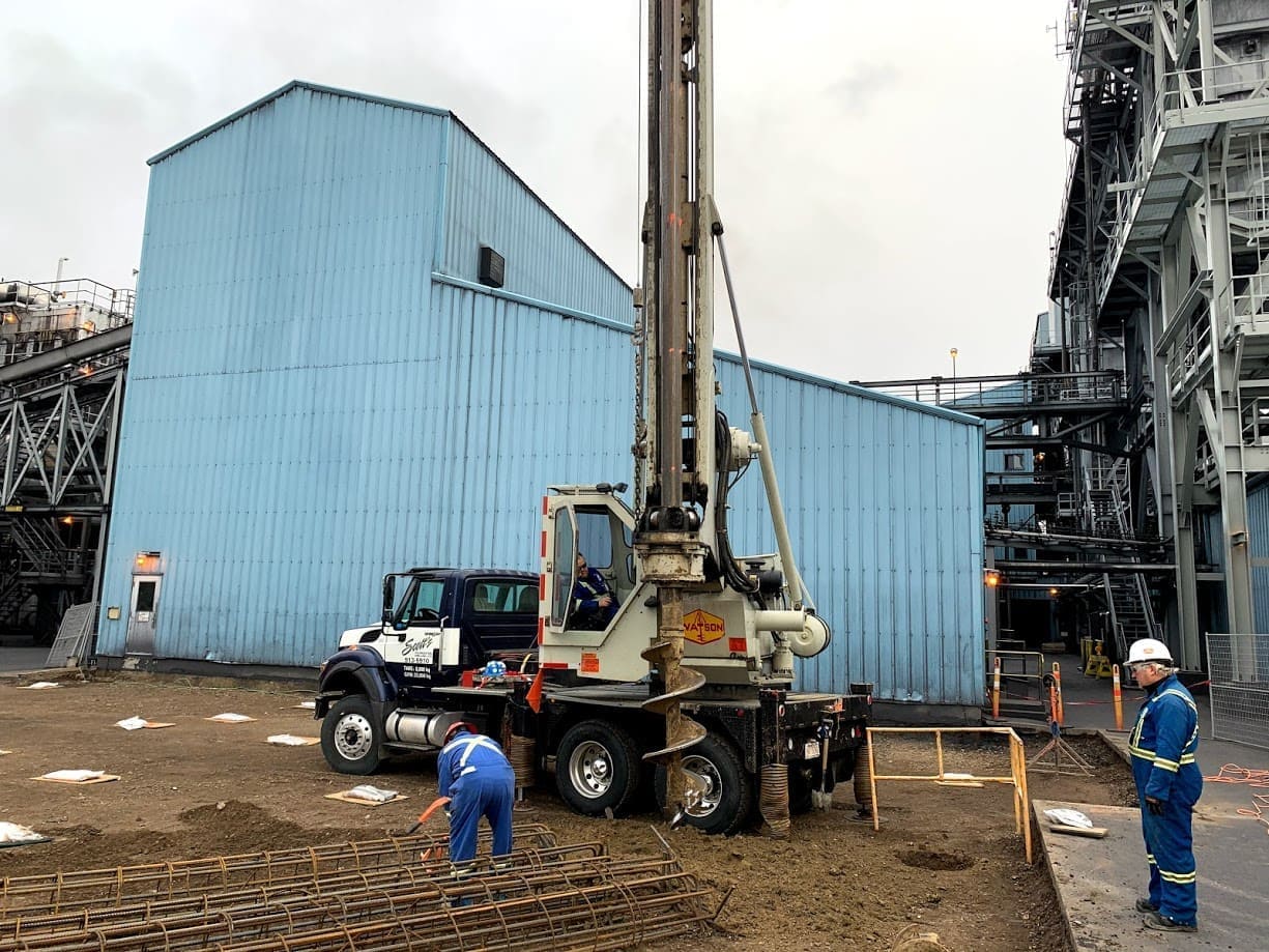 Pavement Structure Assessment, Pelletizer/HTU Building Expansion & Pile Inspection